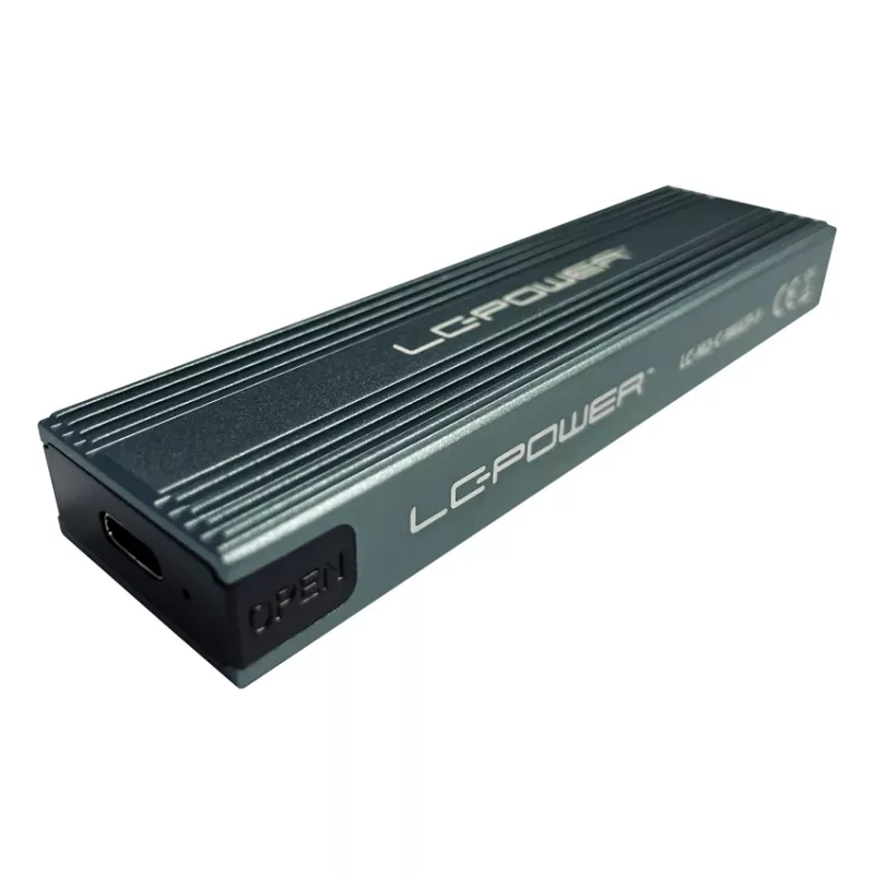 LC-Power LC-M2-C-NVME-3 M.2 NVMe SSD-Gehäuse, USB 3.2