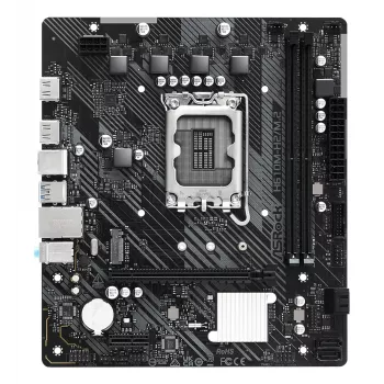 ASRock Motherboard H610M-H2/M.2 LGA1700 Intel H610 2 X DDR4 2 X HDMI 2.1 TMDS Kompatibel mATX