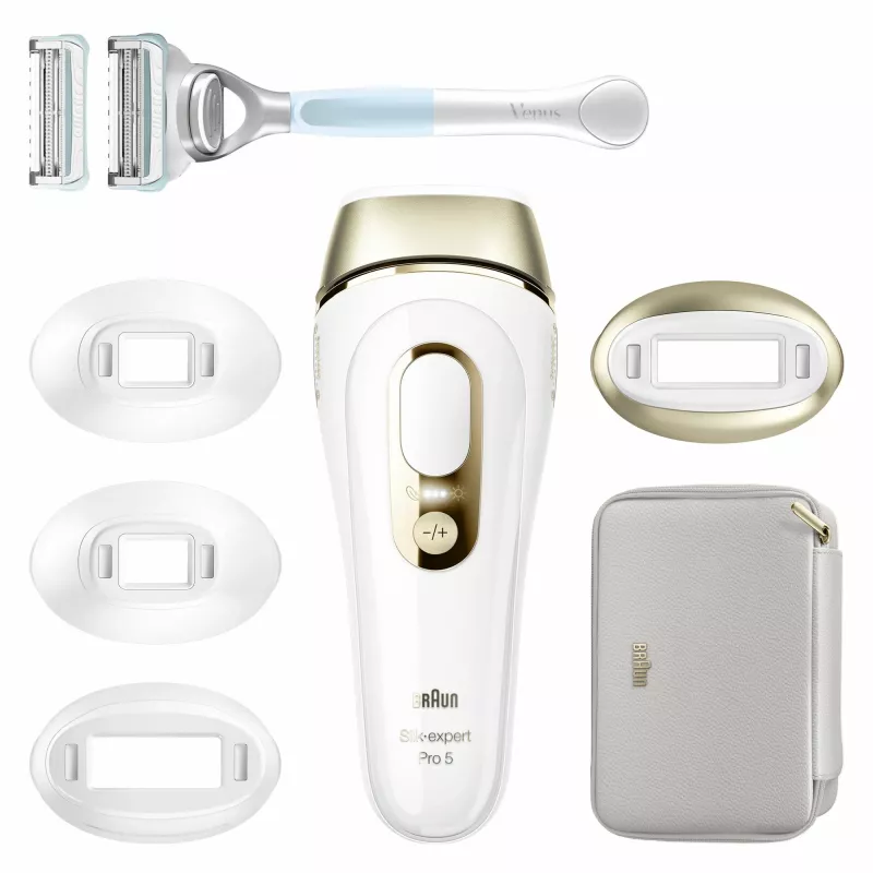 Braun Silk-expert Pro PL5356 Intense pulsed light (IPL) Gold, Weiß
