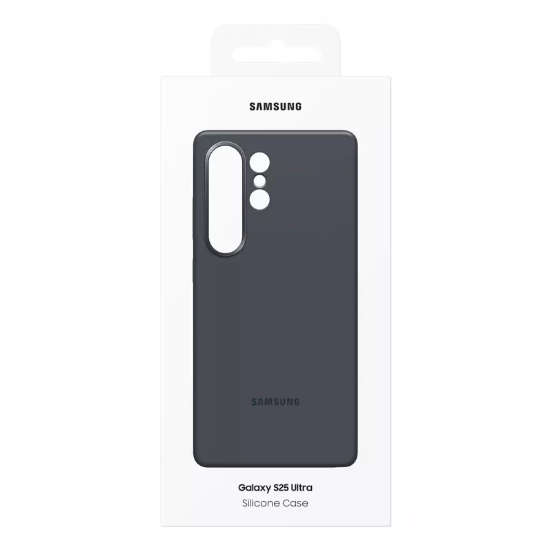 Samsung EF-PS938CBEGWW Silicone Case für Galaxy S25 Ultra, Schwarz
