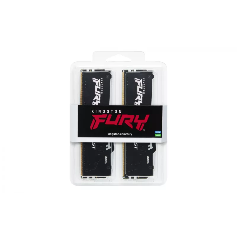 Kingston Technology FURY Beast 32GB 6000MT/s DDR5 CL30 DIMM (Kit of 2) RGB EXPO