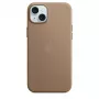 Apple FineWoven Case mit MagSafe iPhone 15 Plus Taupe