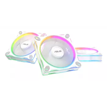 Gehäuselüfter ASUS Prime MR120 120 mm 1600 RPM Weiß (3er-Pack, LED, 58 CFM, 23 dB)