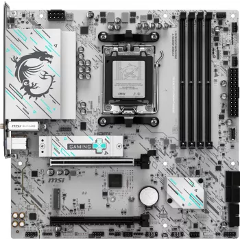 Motherboard MSI B840M GAMING PLUS WIFI6E microATX, Sockel AM5, DDR5 bis 256 GB, Wi‑Fi 6E, 2,5GbE, M.2 x2, HDMI 2.1