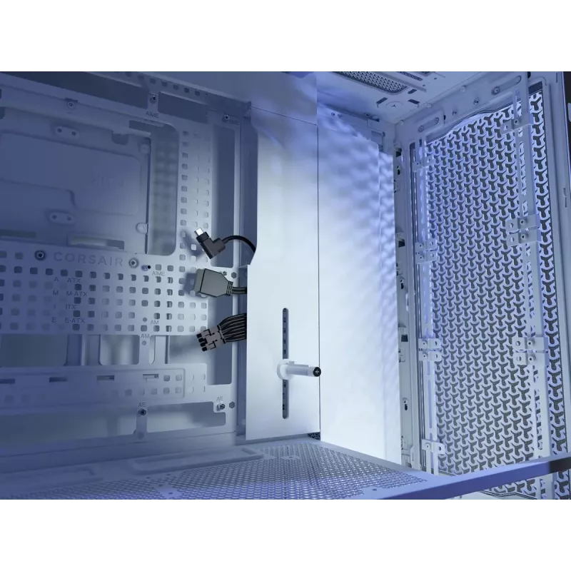 CORSAIR PC-Gehäuse - Frame 5000D RS ARGB High-Airflow Mid-Tower - Weiß