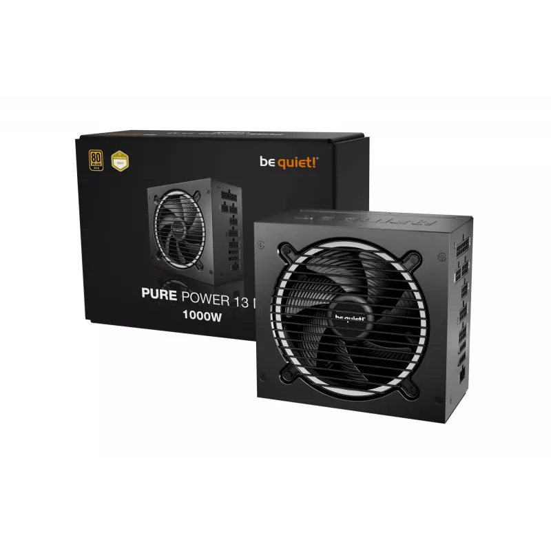 be quiet Pure Power 13 M | 1000W Netzteil 20+4 pin ATX ATX Schwarz