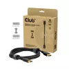 Club 3D CAC-1094 DisplayPort 2.1 VESA DP80 zertifiziertes Kabel 8K 240 Hz, 2 m (6,56 ft), Schwarz