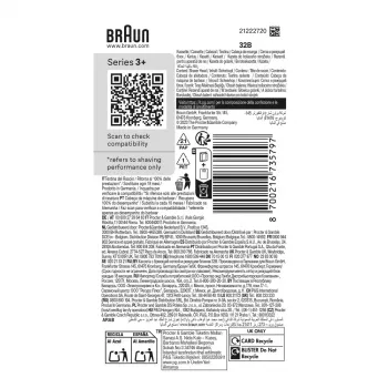 Braun Series 3 Combipack 32B Scherkopf