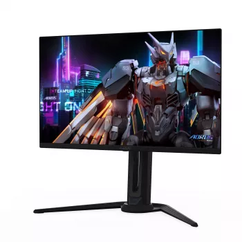 GIGABYTE AORUS FO27Q5P OLED QHD Gaming-Monitor – 2560 x 1440, 500 Hz, 0,03 ms, KVM, 300 cd/m², FreeSync Premium Pro, DisplayHDR True Black 500, DisplayPort 2.1