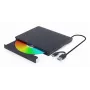 Gembird DVD-USB-031 externer Slim DVD-Brenner, USB-C / USB 3.1, schwarz