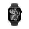 APPLE Watch Series 11 GPS 46mm Jet Black Aluminium Gehäuse mit schwarzem Sportarmband S/M