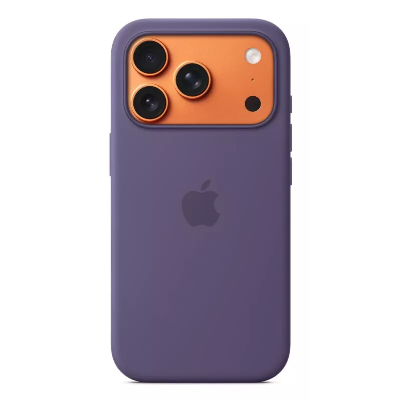 APPLE iPhone 17 Pro – Silikon Case mit MagSafe – Lila Fog