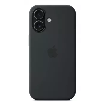 Apple Silicone Case mit MagSafe iPhone 17 Schwarz