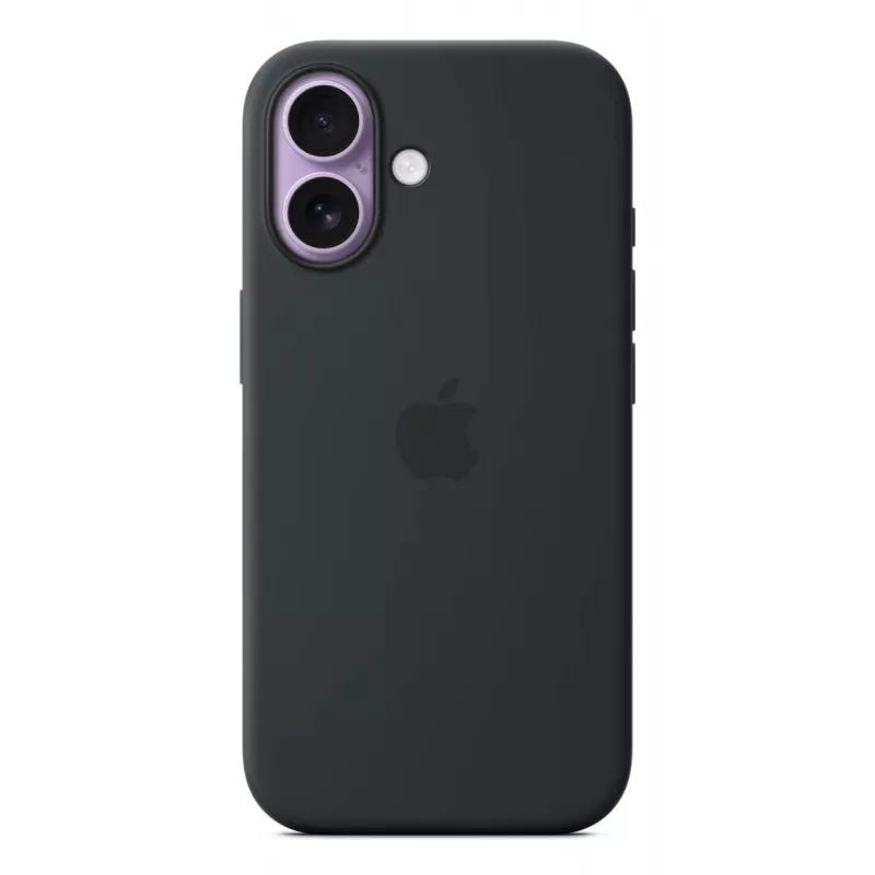 Apple Silicone Case mit MagSafe iPhone 17 Schwarz