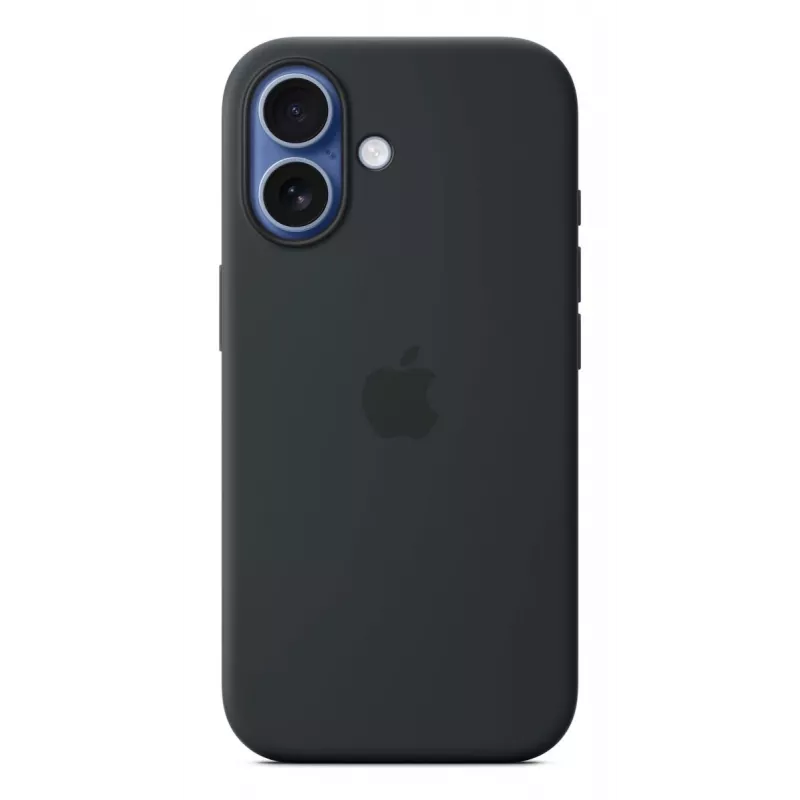 Apple Silicone Case mit MagSafe iPhone 17 Schwarz