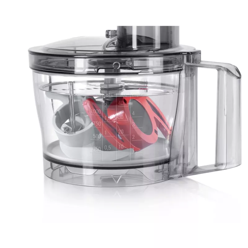 Bosch MCM3201B Küchenmaschine 800 W 2,3 L Schwarz, Transparent