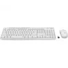 LOGITECH Mk295 Silent Wireless Combo, Cremeweiß, QWERTY, Dänisch/Norwegisch/Schwedisch/Finnisch