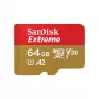SanDisk Extreme microSDXC 64GB Speicherkarte + SD-Adapter, 170 MB/s Lesen, 80 MB/s Schreiben, A2, C10, V30, UHS-I U3