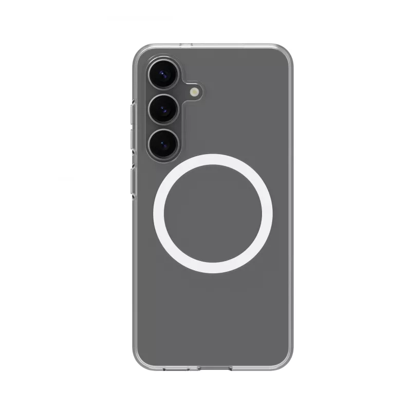 dbramante1928 Greenland Pro Qi2 Hülle für Samsung Galaxy S25, MagSafe-kompatibel, transparent