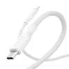 PanzerGlass empower™ by ® Racing 60W USB-C-auf-USB-C-Kabel | USB 2.0 | 2 m | Silberweiß