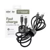 PanzerGlass empower™ by ® Racing 240W USB-C-auf-USB-C-Kabel | USB 2.0 | 2M | Space Black