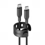PanzerGlass empower™ by ® Racing 60W USB-C zu USB-C Kabel | USB 2.0 | 2M | Space Black