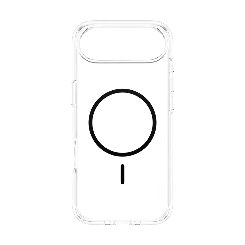PanzerGlass CARE by Flagship Case Hülle für iPhone Air, transparent Urban Explorer mit schwarzem MagSafe