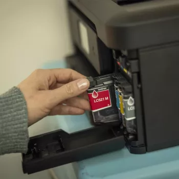 Broder 3-in-1 Kompakter WLAN-Tintenstrahldrucker DCP-J1460DW, Tintenstrahl, Farbdruck, 1200 x 6000 DPI, Farbkopieren, A4, Schwarz