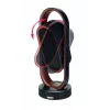 Unold 86535 Keramik-Heizlüfter 3D, 1800 W, Fernbedienung, 80° Oszillation, 45° Neigungswinkel, 8-h-Timer, Schwarz/Kupfer