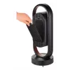 Unold 86535 Keramik-Heizlüfter 3D, 1800 W, Fernbedienung, 80° Oszillation, 45° Neigungswinkel, 8-h-Timer, Schwarz/Kupfer