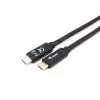 Equip USB 3.2 Gen 1x1 Type-C zu C, M/M, 2,0 m, 2 m, USB C, USB C, USB 3.2 Gen 1 (3.1 Gen 1), 5 Gbit/s, Schwarz