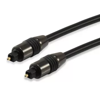 Equip TOSLINK Optisches SPDIF Digital-Audiokabel, 1,8 m, TOSLINK, Stecker, TOSLINK, Stecker, 1,8 m, Schwarz