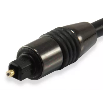 Equip TOSLINK Optisches SPDIF Digital-Audiokabel, 1,8 m, TOSLINK, Stecker, TOSLINK, Stecker, 1,8 m, Schwarz