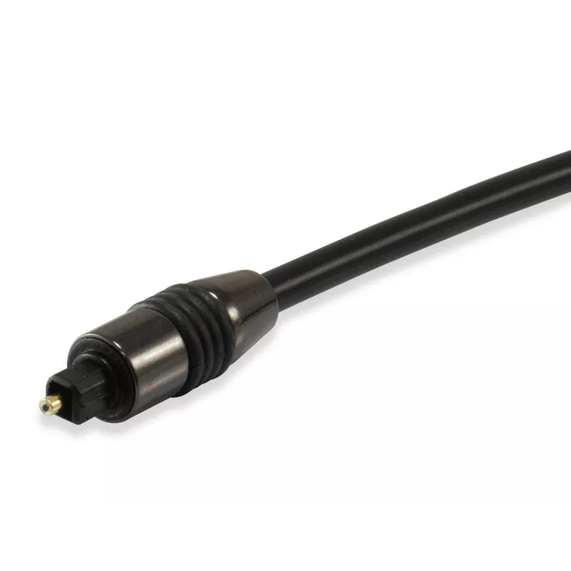 Equip TOSLINK Optisches SPDIF Digital-Audiokabel, 1,8 m, TOSLINK, Stecker, TOSLINK, Stecker, 1,8 m, Schwarz