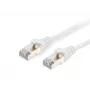 Equip Cat.6A S/FTP Patchkabel, 0,5 m, Weiß, 0,5 m, Cat6a, S/FTP (S-STP), RJ-45, RJ-45, Weiß