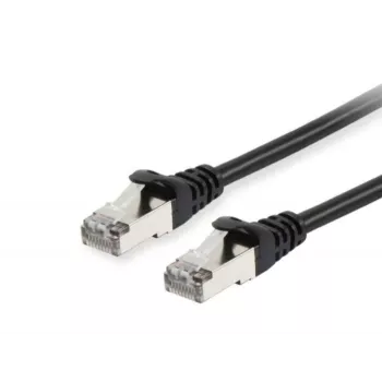 Equip Cat.6A S/FTP Patchkabel, 30m, Schwarz, 30 m, Cat6a, S/FTP (S-STP), RJ-45, RJ-45, Schwarz