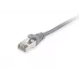 Patchkabel Equip Cat.6A RJ-45 S/FTP 0,25m Grau