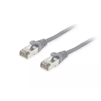 Equip Cat.6A S/FTP Patchkabel, 15 m, Grau, Cat6a, S/FTP (S-STP), RJ-45, RJ-45, Grau