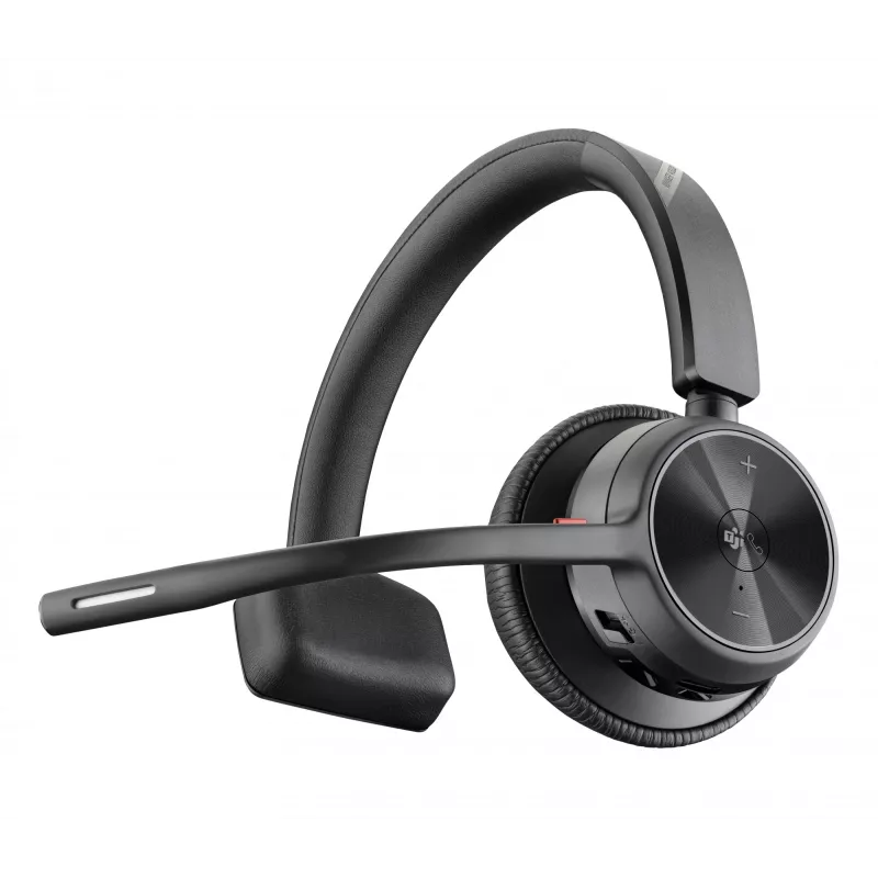 HP Poly Voyager 4310 Microsoft Teams zertifiziertes USB-A-Headset + BT700-Dongle