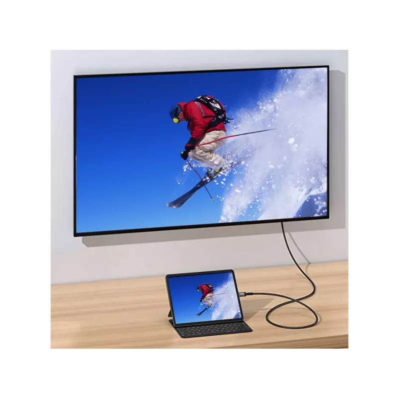 Equip USB-C zu HDMI Kabel, M/M, 1,0m, 4K/30Hz