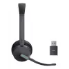 Yealink WH64 Hybrid Dual Teams Headset Kabellos Headset für Büro/Callcenter Micro-USB Bluetooth Schwarz
