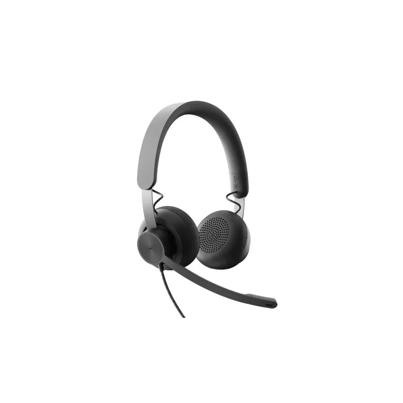 LOGITECH Zone Wired - USB-C / USB-A - Headset - MSFT Teams Zone - Schwarz