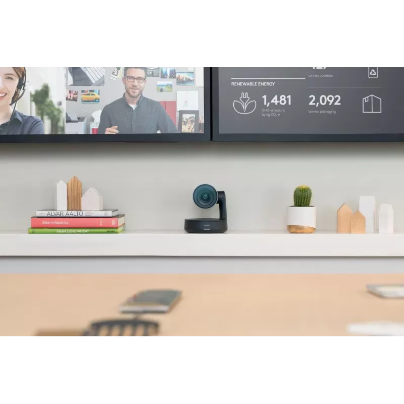 LOGITECH Rally Camera - Schwarz