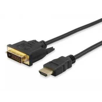 Equip HDMI auf DVI-D Single Link Kabel, 2m, 2 m, HDMI, DVI-D, Stecker, Stecker, Gold