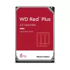 WESTERN DIGITAL Festplatte - Red Plus WD60EFPX - 6 TB - SATA 6 Gb/s - 3,5 inch - 5400 U/min - 256 MB Cache