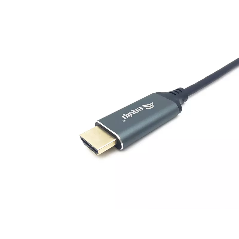 Equip USB-C-auf-HDMI-Kabel, M/M, 3,0 m, 4K/60Hz, 3 m, USB Type-C, HDMI Type A (Standard), Stecker, Stecker, gerade