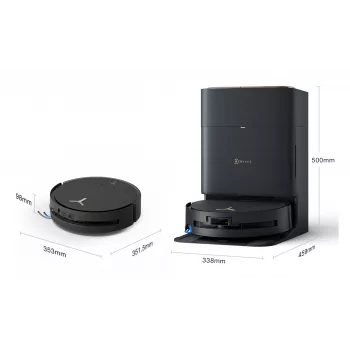Ecovacs Deebot X9 Pro Omni Schwarz