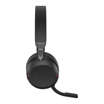 Headset Jabra Evolve2 75 USB-A UC mit Tischständer Schwarz