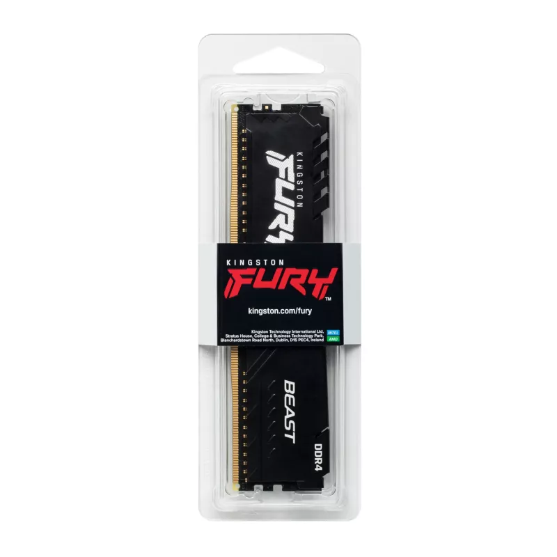Kingston Technology FURY Beast 32GB 3600MT/s DDR4 CL18 DIMM Schwarz