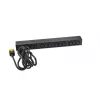 APC AP9565 Basic Rack-Stromverteiler (PDU), 1U, einphasig, 16 A, 208/230 V, 3680 W, 12 C13-Ausgänge, C20-Eingang, 2,5 m Kabel, Schwarz